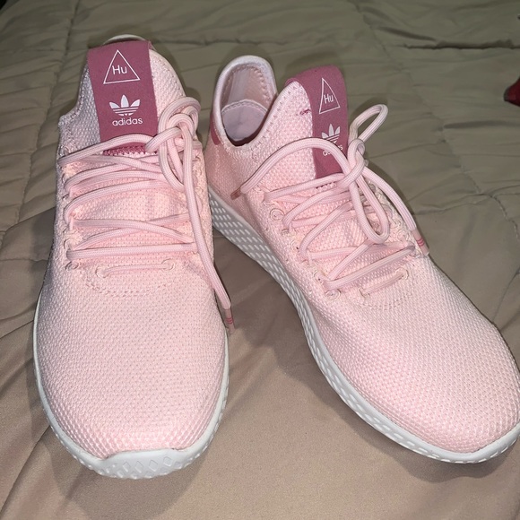 adidas by pharrell williams tennis hu sneakers